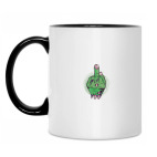 Кружка двухцветная