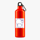 Металлическая бутылка 700 мл UV-DTF