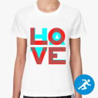 Женская спортивная футболка