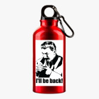 Металлическая бутылка 400 мл UV-DTF