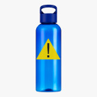 Прозрачная спортивная бутылка