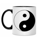 Кружка двухцветная