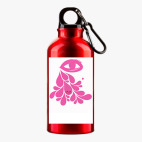 Металлическая бутылка 400 мл UV-DTF