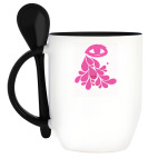 Кружка с ложкой