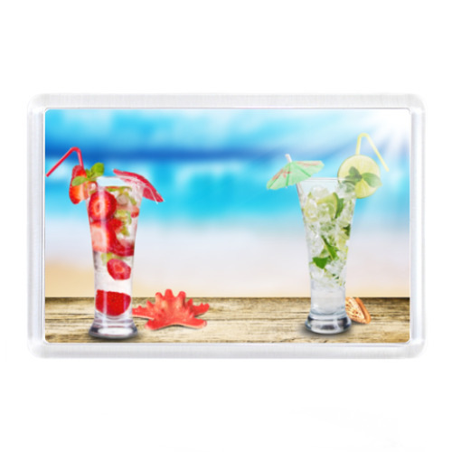 Магнит Клубничный мохито