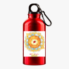 Металлическая бутылка 400 мл UV-DTF