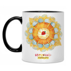 Кружка двухцветная