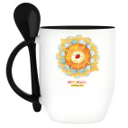 Кружка с ложкой