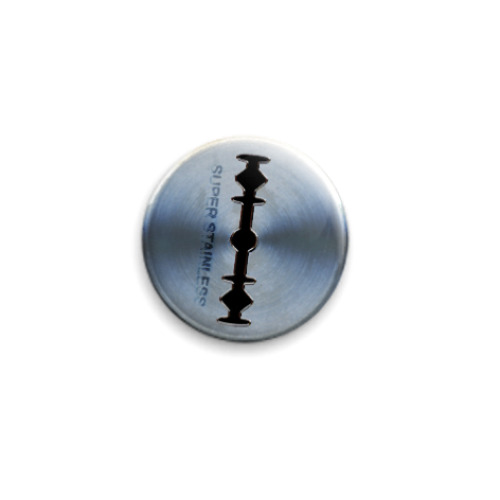 Значок 25мм Лезвие