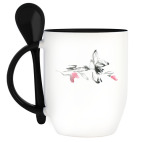 Кружка с ложкой