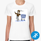 Женская спортивная футболка