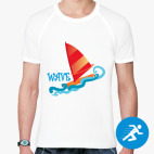 Мужская спортивная футболка