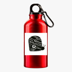 Металлическая бутылка 400 мл UV-DTF