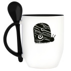 Кружка с ложкой