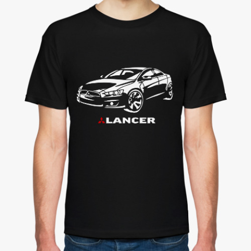 Футболка с принтом Lancer