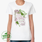 Женская футболка органик