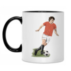 Кружка двухцветная