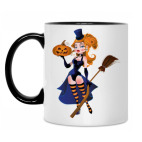 Кружка двухцветная