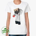 Женская футболка органик