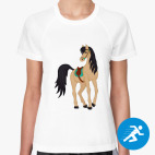 Женская спортивная футболка