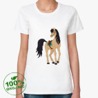 Женская футболка органик