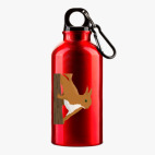 Металлическая бутылка 400 мл UV-DTF