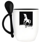 Кружка с ложкой