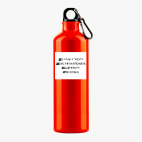 Металлическая бутылка 700 мл UV-DTF