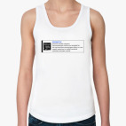 Женская майка