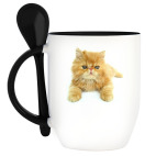 Кружка с ложкой