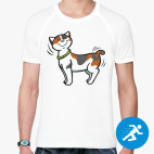 Мужская спортивная футболка