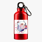 Металлическая бутылка 400 мл UV-DTF