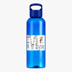 Прозрачная спортивная бутылка