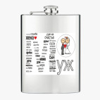 Фляжка стальная