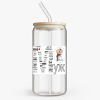 Банка с бамбуковой крышкой