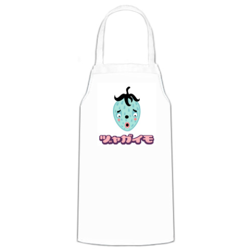 Фартук с принтом  Клубничка