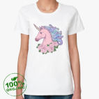 Женская футболка органик