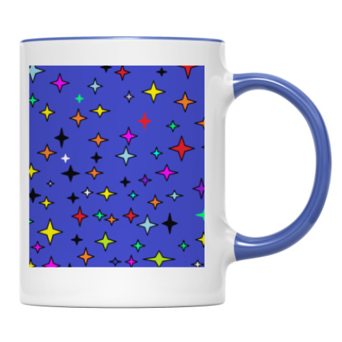 Кружка с принтом "Космос"