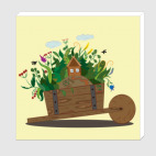 Садовая тачанка и волшебный сад