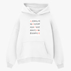 Толстовка худи оверсайз