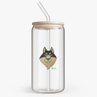 Банка с бамбуковой крышкой