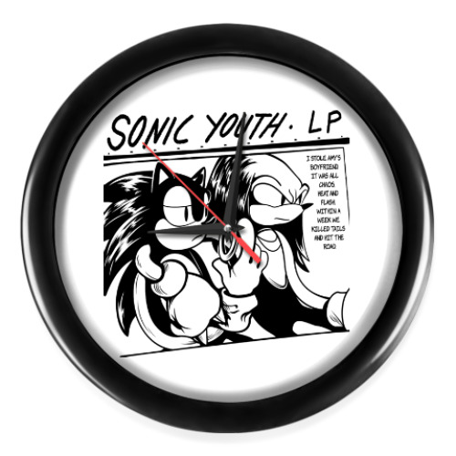 Настенные часы Sonic Youth