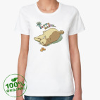 Женская футболка органик