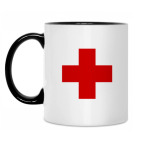 Кружка двухцветная