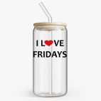 Банка с бамбуковой крышкой