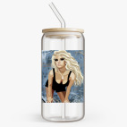 Банка с бамбуковой крышкой