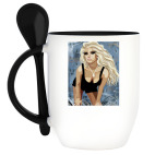 Кружка с ложкой