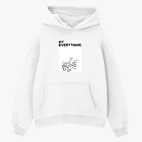 Толстовка худи оверсайз