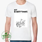 Мужская футболка органик