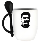 Кружка с ложкой